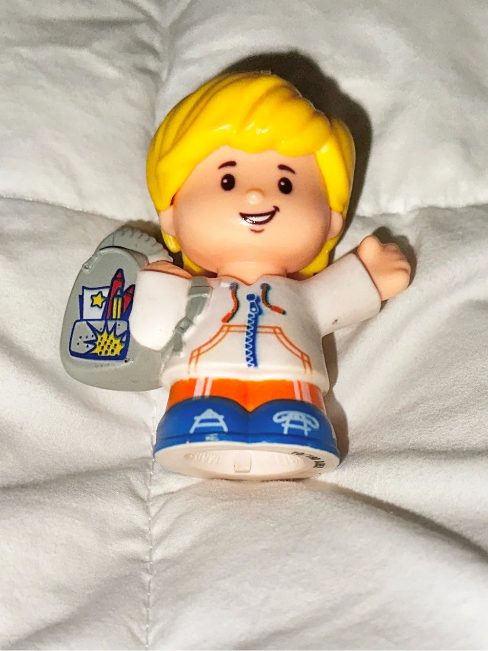 Fisher-Price Little People Sit With Me School Bus with Figurine Tested & Work